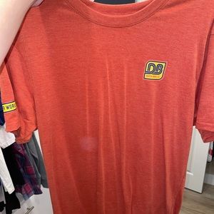 Dutch Bros tee, Unisex medium, a better world red tee